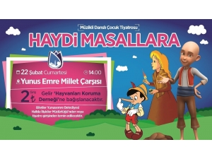 Çocukların Masal Kahramanlarıyla Buluşması Hayvanlara Umut Olacak