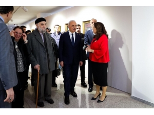 Başkan Yıldırım, Tezhip Sergisinin Açılışını Yaptı