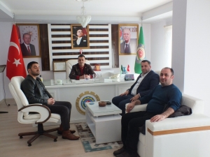 Malazgirt Yüksekokul Müdürü Baş’tan Ziraat Odasına Ziyaret