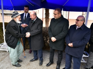 Başkan Pekyatırmacı Akabe Camisi’nde Vatandaşlarla Buluştu