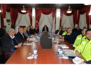 Bolu’da Otobüs Kazalarının Önlenmesine Yönelik Toplantı Yapıldı