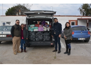 Gaye İnsan Derneği Ayvalıklı İhtiyaç Sahiplerini Yalnız Bırakmıyor
