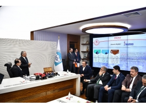 Enerji Ve Tabii Kaynaklar Bakanı Dönmez, Başkan Büyükkılıç’ı Ziyaret Etti