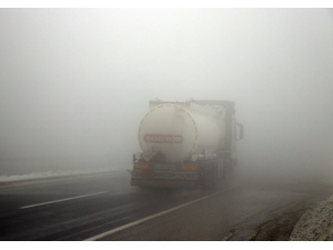 Erzincan’ı Sis Kapladı