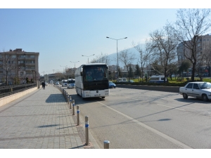 Bursaspor Taraftarları Kaza Yaptıkları Otobüsle Geri Döndü