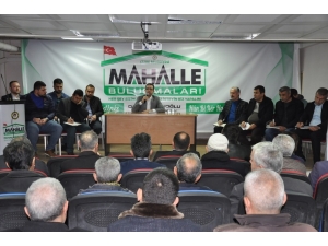 Cizre’de Mahalle Buluşmaları Başladı