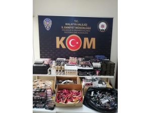 Malatya’da Kaçakçılık Operasyonları