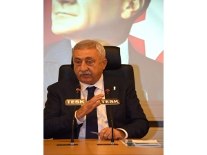 Tesk Genel Başkanı Palandöken: "Esnafımızın Sırtındaki Sigorta Primi Yükü Bir An Önce Hafifletilmeli"