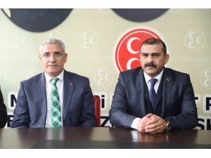 Başkan Güder’den Mhp’li İlhan’a Hayırlı Olsun Ziyareti