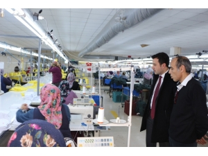 Kaymakam Fırat: "İstihdam Sağlayanları Destekliyoruz"