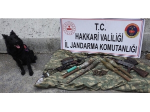 Çukurca’da Silah Ve Mühimmat Ele Geçirildi