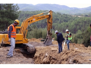 Kavaklıdere’de 4 Bin 500 Metre Hat Döşendi