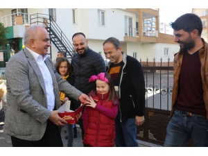 Başkan Tollu’ndan Sınava Giren Öğrencilere Moral Ziyareti