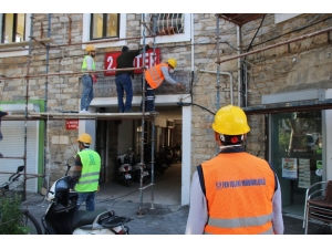 Bodrum Gıda Çarşısı’nda Çalışmalar Hız Kazandı