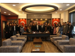 Genç Havacılardan Başkan Arslan’a Teşekkür