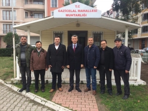 Kaymakam Sırmalı, Mahalle Ziyaretlerini Sürdürüyor