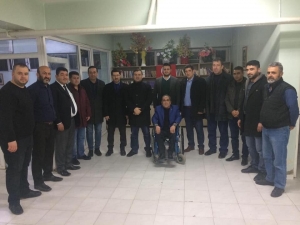 Kaymakam İmamoğlu, Başkan Arslan İle Bir Araya Geldi