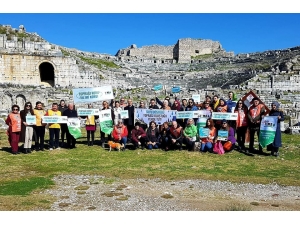 Tema Gönüllüleri Doğanbey’de Toplandı