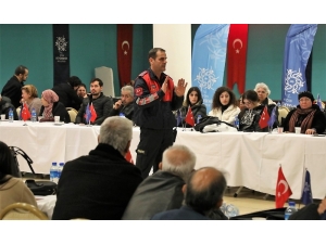 Aydın’da Engellilere Depremde Yapmaları Gerekenler Anlatıldı