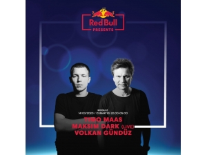 Timo Maas Ve Maksim Dark Red Bull Presents Kapsamında İstanbul’da