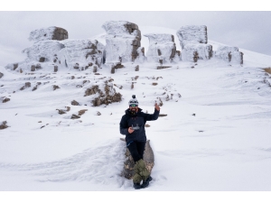 Dünya Harikası Nemrut Dağı’nın Eşsiz Güzelliği Havadan Görüntülendi