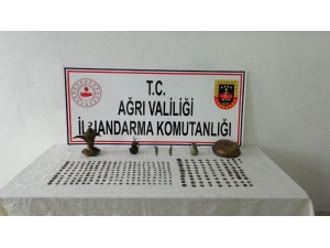 Ağrı’da Tarihi Eser Kaçakçılarına Operasyon