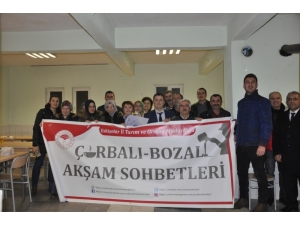 İnönü’de ‘Çorbalı Bozalı Akşam Sohbetleri’