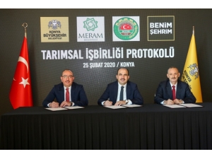 Meram Çiftçisine Ekipman Desteği Müjdesi