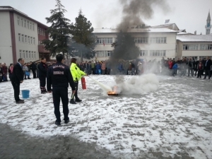 Uygulamalı Yangın Eğitimi Verildi