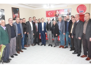 Ak Parti Heyetinden Chp Adıyaman İl Başkanlığına Ziyaret