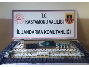Tosya’da 385 Paket Kaçak Sigara Ele Geçirildi