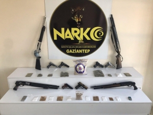 Gaziantep’te Uyuşturucu Operasyonu: 46 Tutuklama