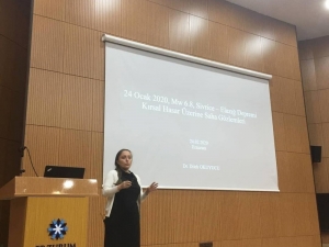 Etü’de ‘Depreme Dayanıklı Yapı Tasarımı İlkelerinin İrdelenmesi’ Semineri Düzenlendi