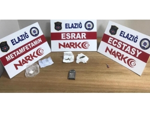 Elazığ’da Uyuşturucu Taciri 1 Şüpheli Tutuklandı