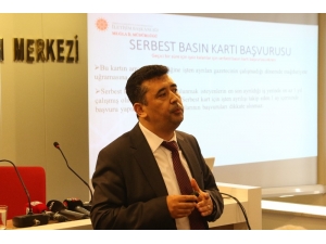 Denizli’de Gazetecilere ‘Basın Kartı’ Yönetmeliği Ve Alma Şartları Anlatıldı