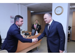 Başkan Özlü Bilgi Aldı