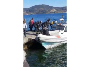 Sarıyer’de Denizde Can Pazarı