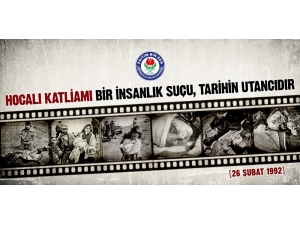 Bahşi, “Hocalı Katliamı, İnsanlığın Utancı, Tarihin Kara Bir Sayfasıdır”