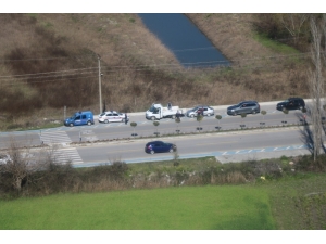 Ortaca’da Havadan Trafik Denetimi Yapıldı