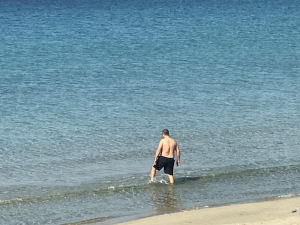 Kuşadası’nda Şubat Ayında Deniz Keyfi