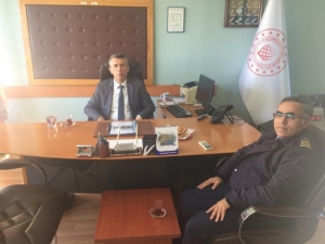 Kaymakam Sırmalı’dan Liman Başkanı Uykur’a “Hayırlı Olsun” Ziyareti