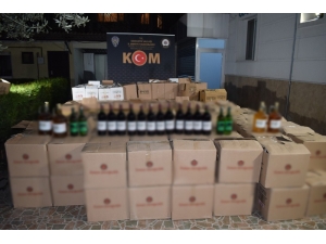 Osmaniye’de Kaçak İçki Operasyonu