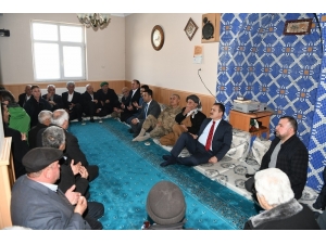 Vali Akbıyık’tan Başkan Zibek’e Taziye Ziyareti