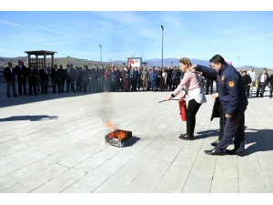 İlkadım Belediyesi Personeline Yangın Eğitimi