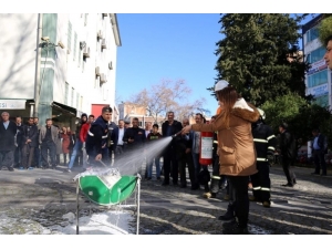 Adıyaman Belediyesinde Deprem Tatbikatı