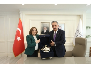 Yazıcı, Başkan Şahin’i Ziyaret Etti