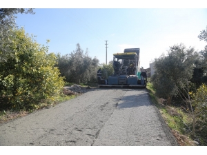 Erdemli Belediyesi, Çeşmeli’ye Beton Yol Yaptı