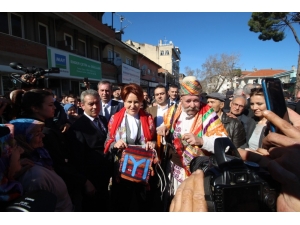 İyi Parti Genel Başkanı Akşener Balıkesir’de