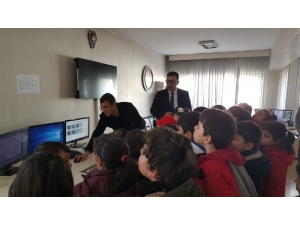 Miniklerden Kızılcıhamam Emniyetine Ziyaret