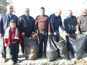 Muhtarlar Karboğazı’nda Temizlik Yaptı